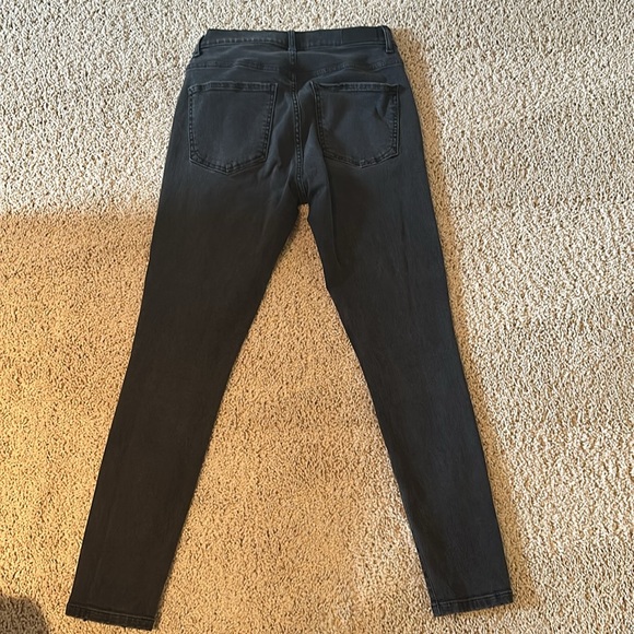 Dark Grey Skinny Jeans - Picture 3 of 3